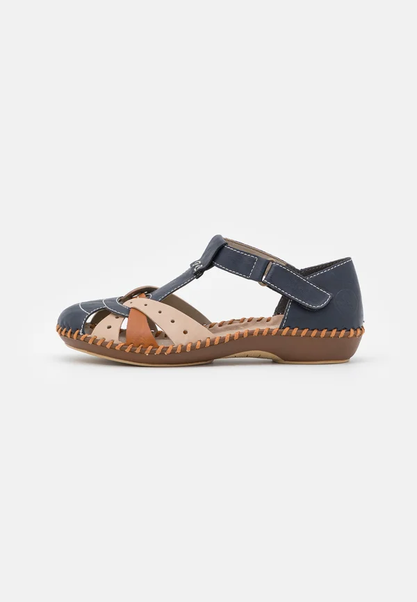 Sandals - pazifik/nude/cayenne