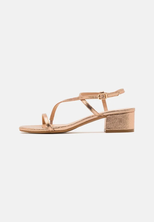 Sandals - rose gold coloured