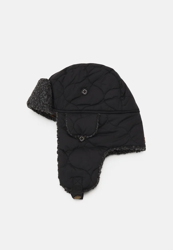 SANDBAY QUILTED TRAPPER UNISEX - Beanie - black