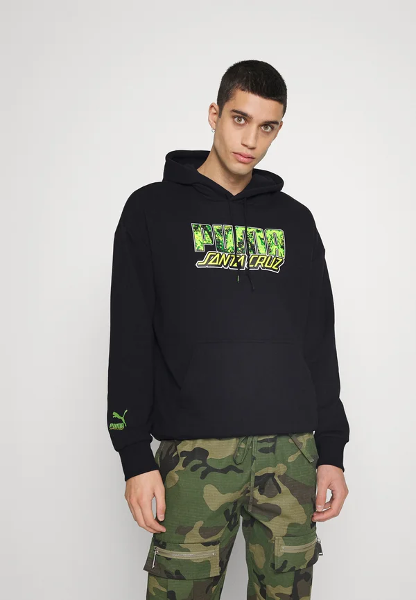 SANTA CRUZ HOODIE - Hoodie - black