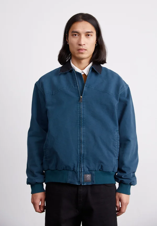 SANTA FE JACKET - Light jacket - deep lagoon/black