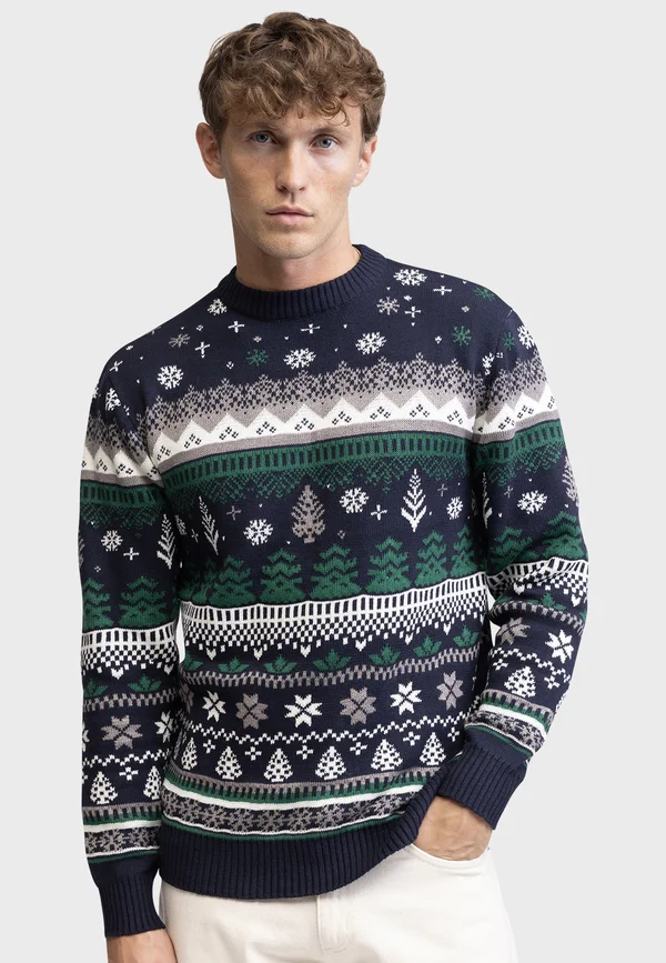 SANTA REGULAR FIT - Jumper - navy blazer