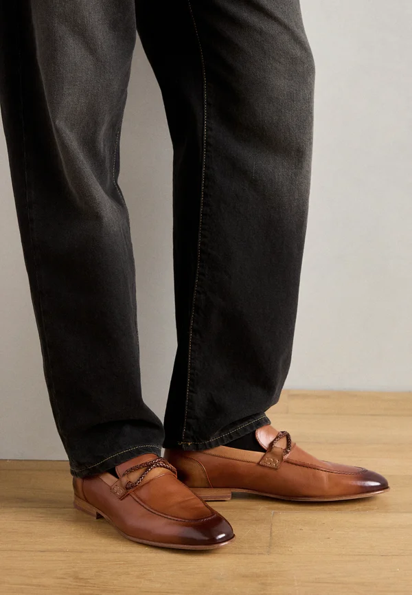 SANTO 1 - Smart slip-ons - tan/sand/orange/rich tan/natural