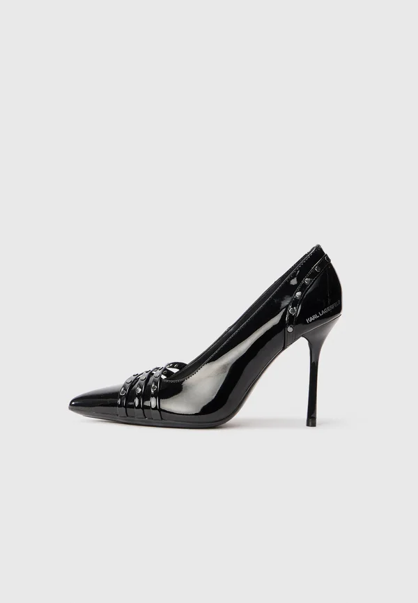 SARABANDE - High heels - black/silver-coloured
