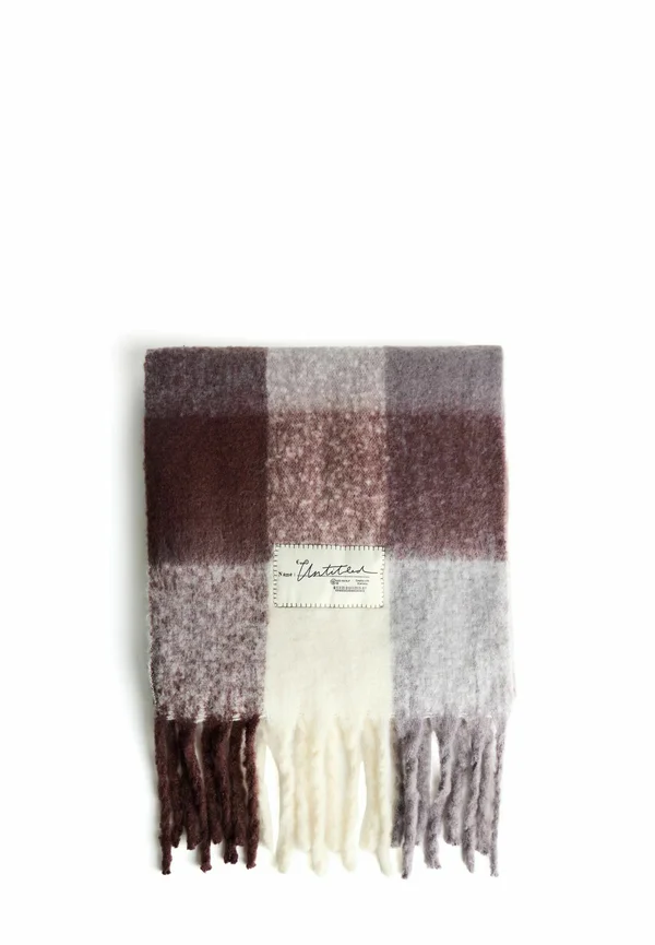 Scarf - dark brown