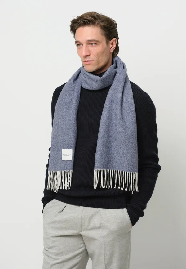 Scarf - mid blue