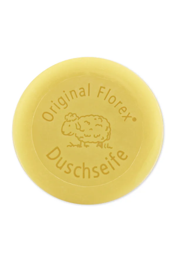 SCHAFMILCHSEIFE MIT SCHAFMILCH ZIRBE RUND  - Soap bar - beige