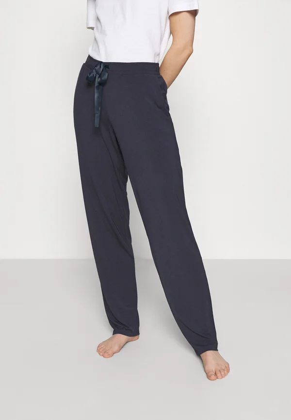 SCHLAFHOSE LANG MIX RELAX - Pyjama bottoms - dunkelblau