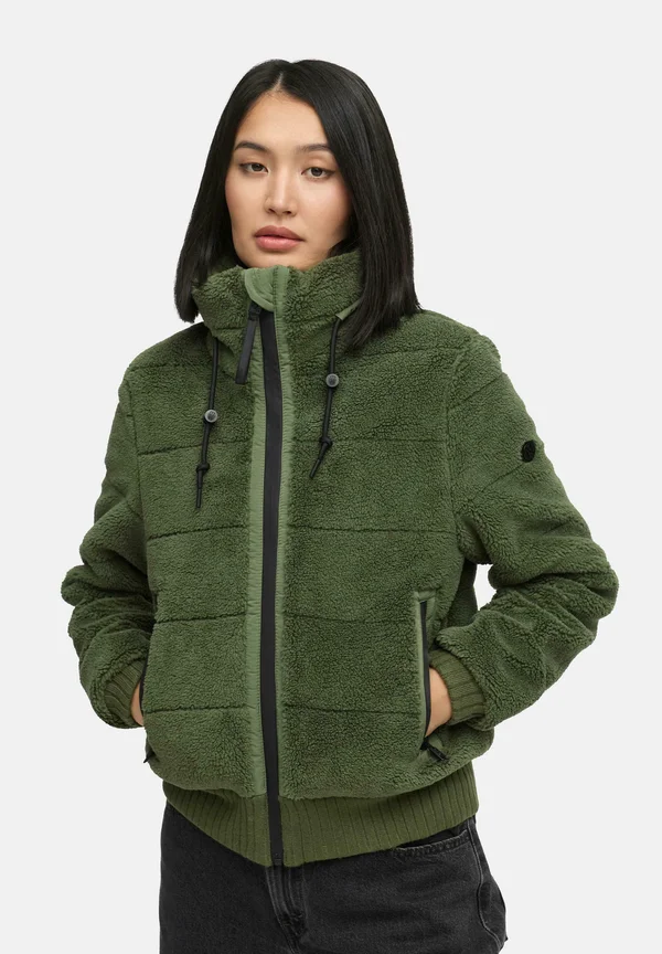 SCHNEEPUDER - Winter jacket - olive leaf