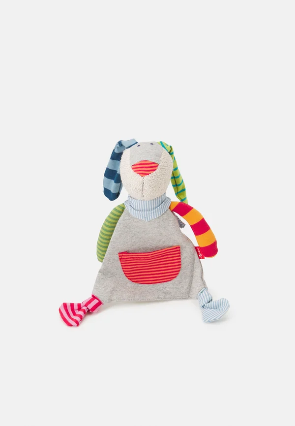 SCHNUFFELTUCH HASE RINGEL DINGEL UNISEX - Toy for babies - multi-coloured
