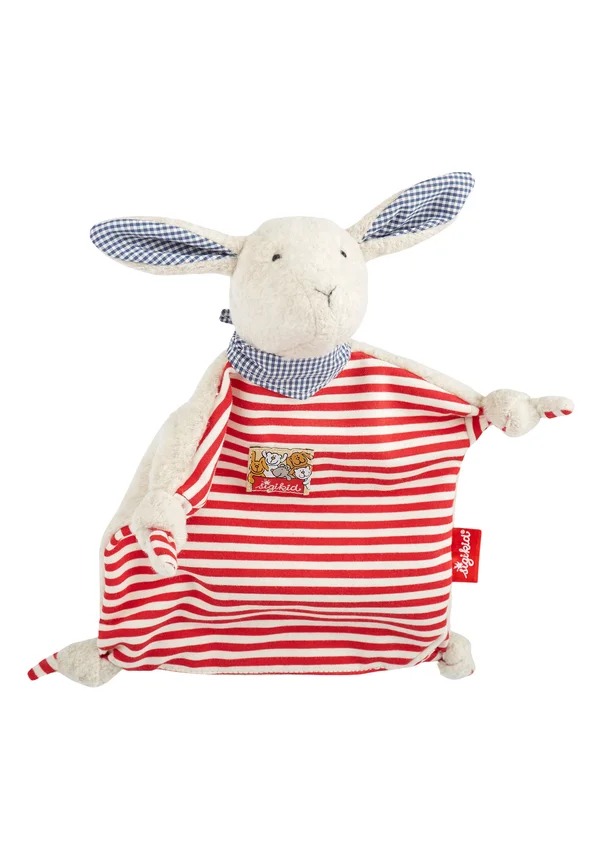 SCHNUFFELTUCH - Toy - weiß rot
