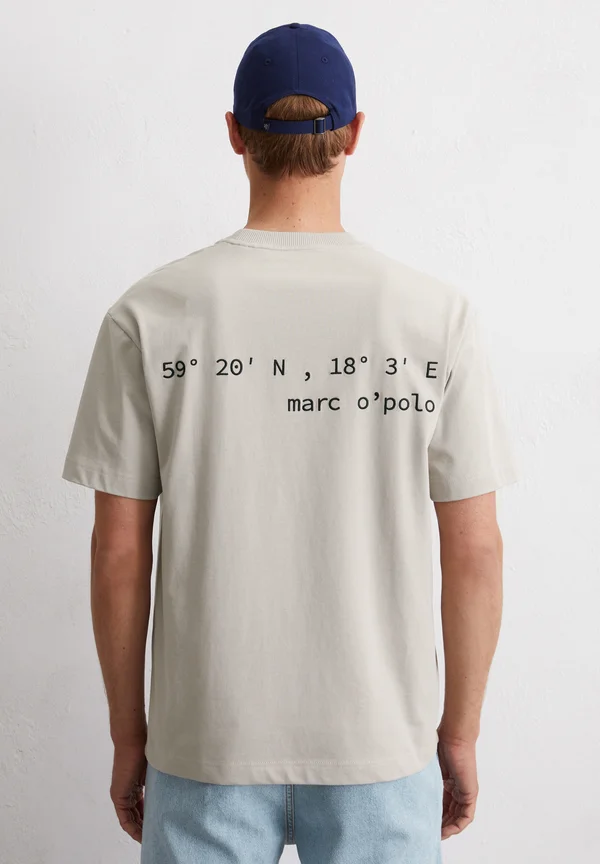 SCHWEREM  - Print T-shirt - dapple gray