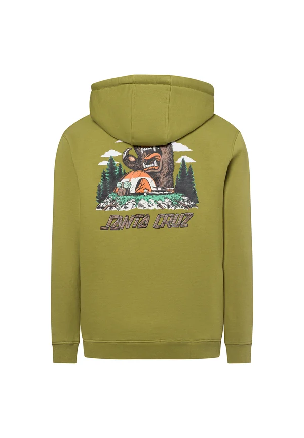 SCREAMING GRIZZLY - Hoodie - kiwi