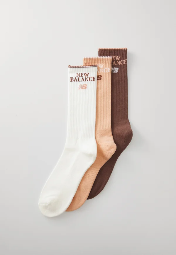 SCRIPT LOGO CREW SOCKS  UNISEX 3 PACK - Socks - multi