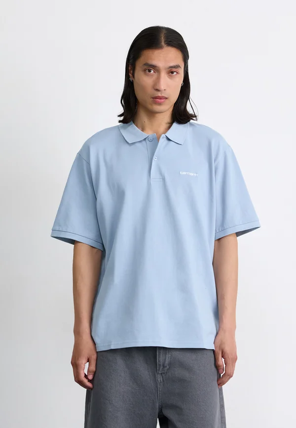 SCRIPT - Polo shirt - blue fog/white