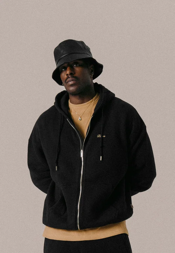 SCRIPT UNISEX - Hoodie - black