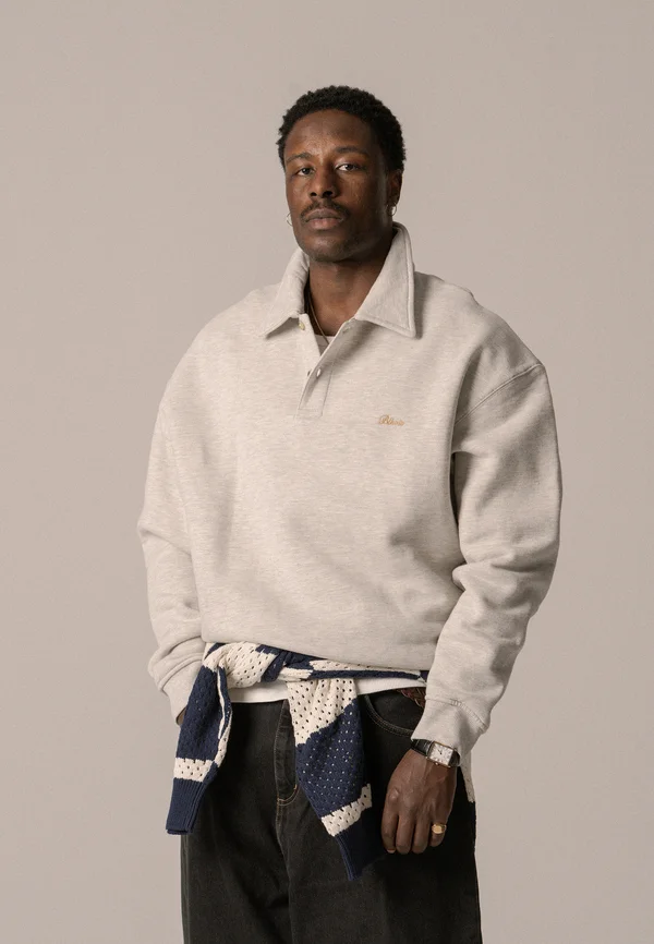 SCRIPT UNISEX - Sweatshirt - grey heather
