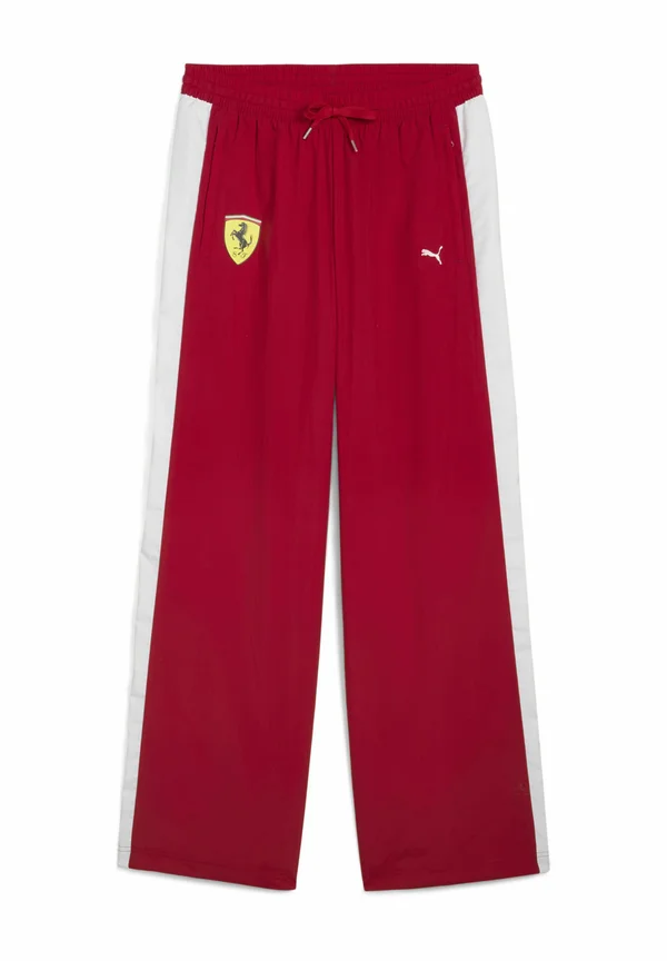 SCUDERIA FERRARI DRIVERS - Tracksuit bottoms - dark cherry