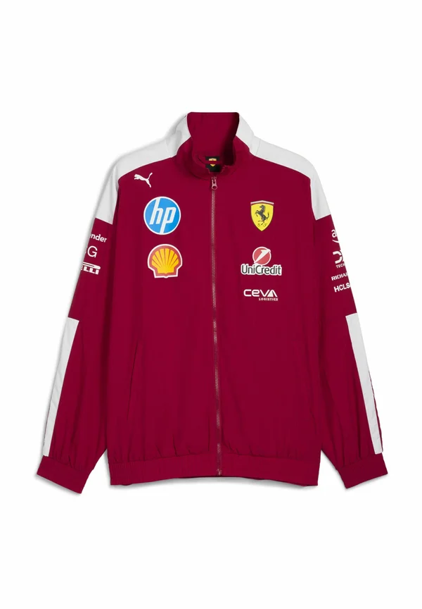 SCUDERIA FERRARI DRIVERS - Training jacket - dark cherry