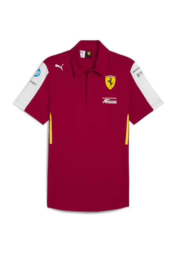 SCUDERIA FERRARI LMH REPLICA  - Polo shirt - dark cherry
