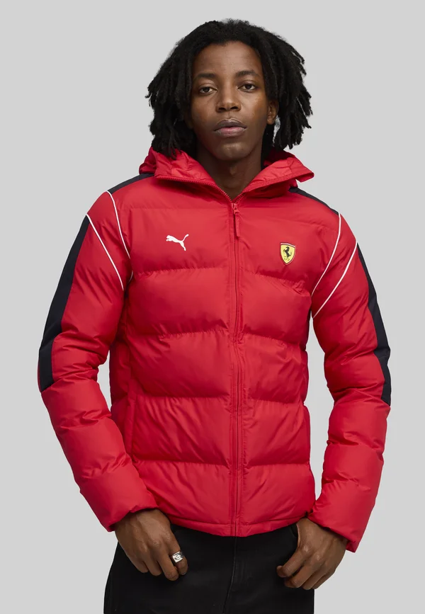 SCUDERIA FERRARI MT7 PUFFER - Winter jacket - rosso corsa