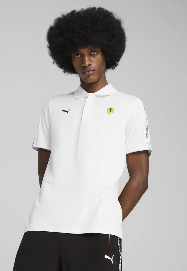 SCUDERIA FERRARI RACE CLOUDSPUN - Polo shirt - white