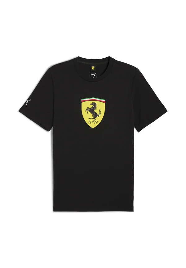 SCUDERIA FERRARI SPORTSWEAR SHIELD - Print T-shirt - black