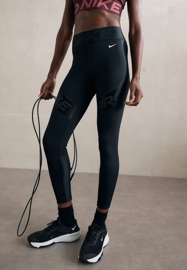 SCULPT 7/8 - Leggings - black/anthracite/white