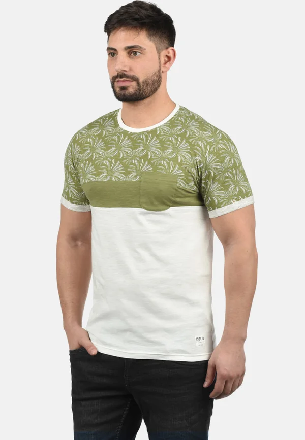 SDFlorian - Print T-shirt - aloe
