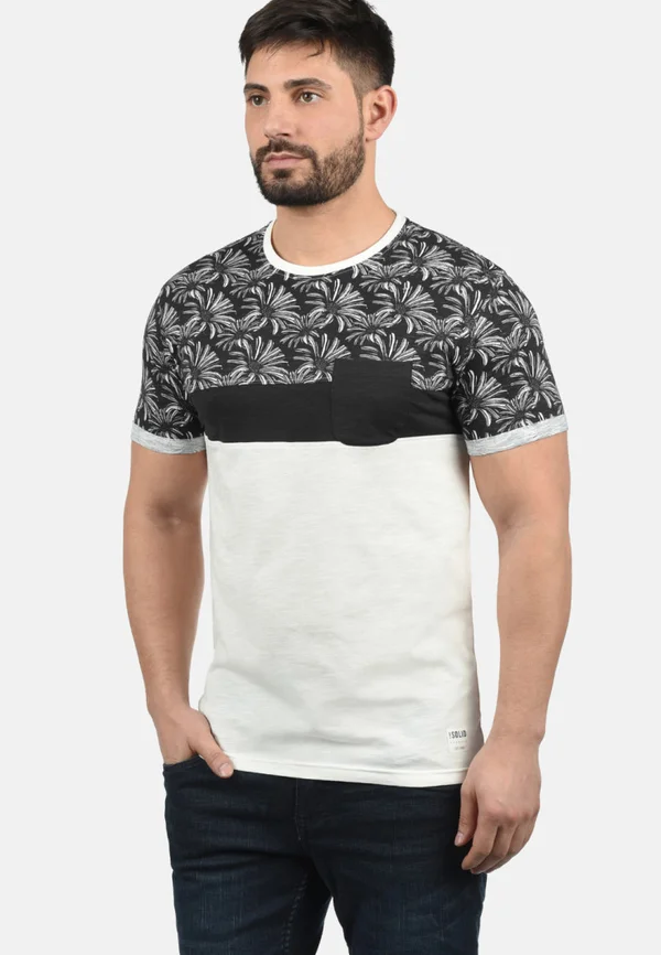SDFlorian - Print T-shirt - black