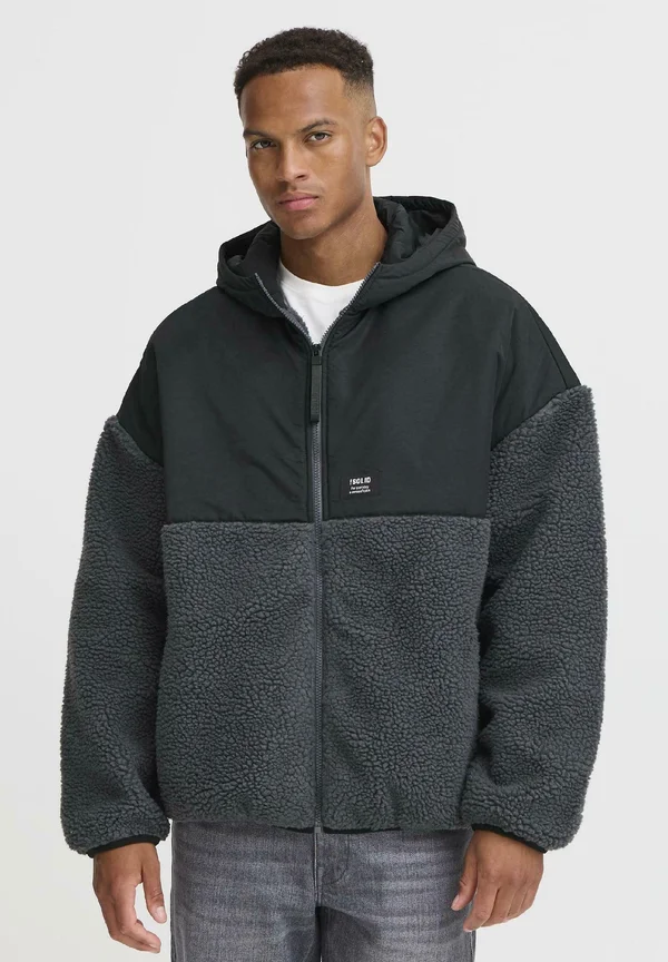 SDMARK TEDDY - Fleece jacket - iron gate