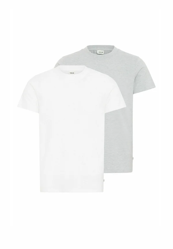 SDODIT 2-PACK - Basic T-shirt - white lgm