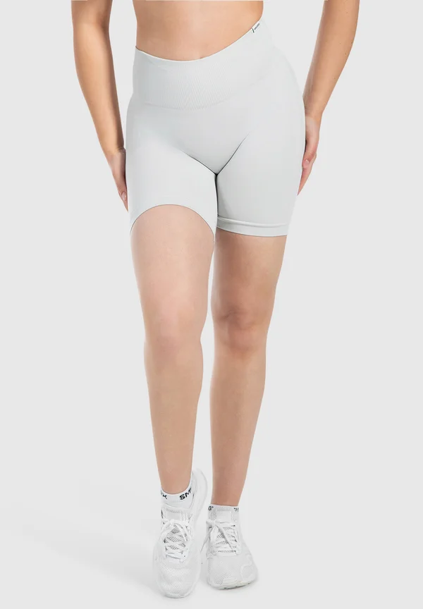 SEAMLESS SCRUNCH  ARLETA - Leggings - hellgrau