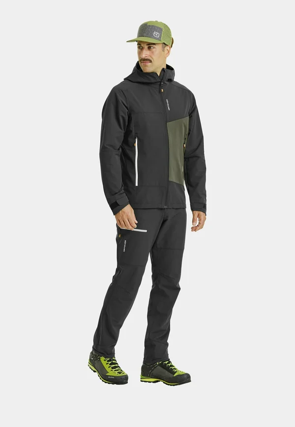 SECEDA - Soft shell jacket - black raven