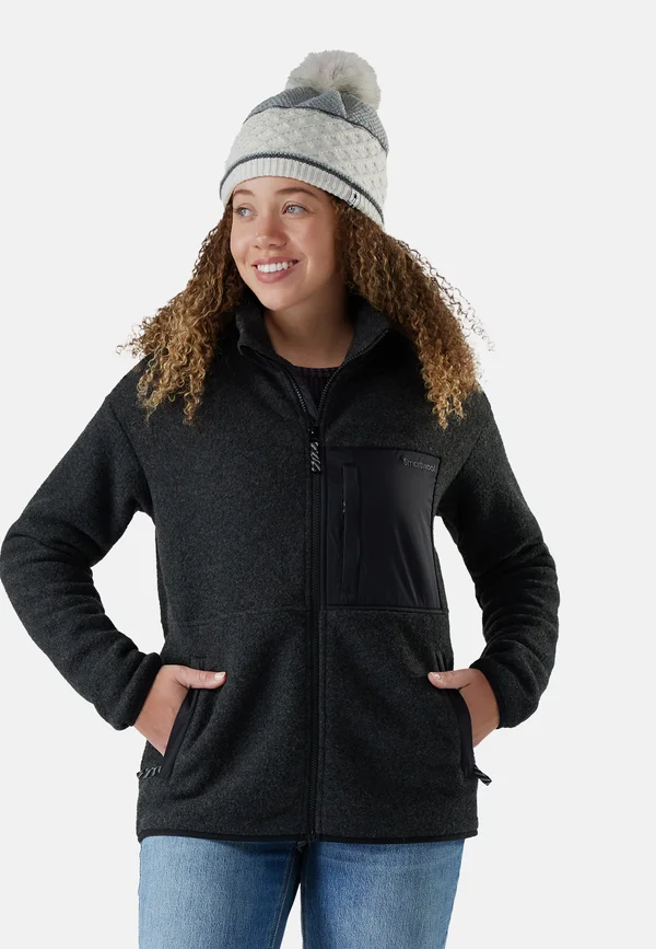 SECOND CUT  - Fleece jacket - charcoal