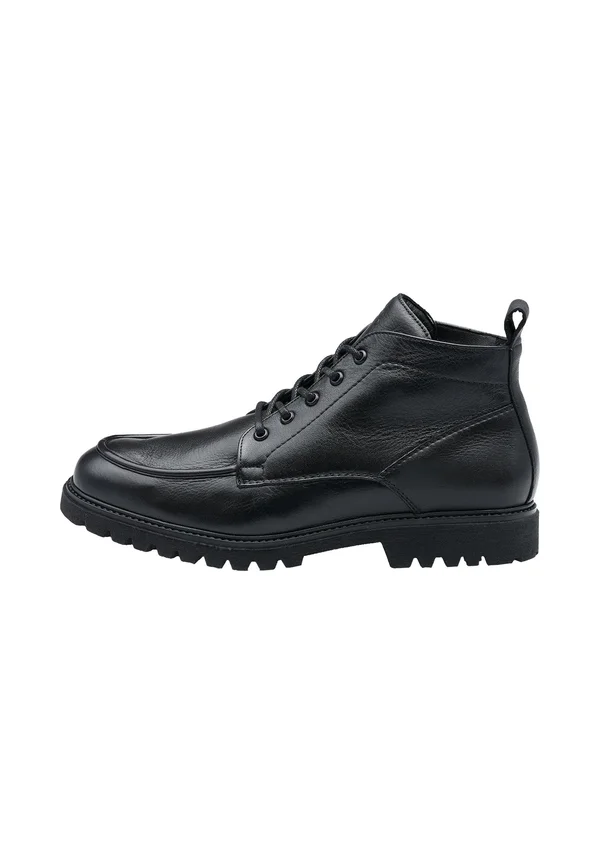 SELECT - Lace-up ankle boots - schwarz