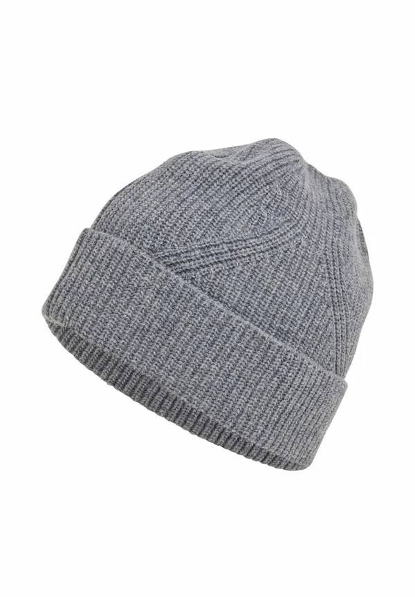 Selection Structured Unisex - Beanie - grey mel