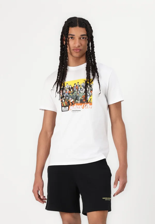 SELHURST - Print T-shirt - white