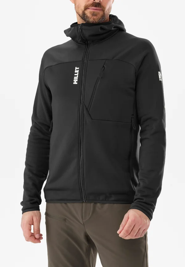 SENECA - Fleece jacket - noir