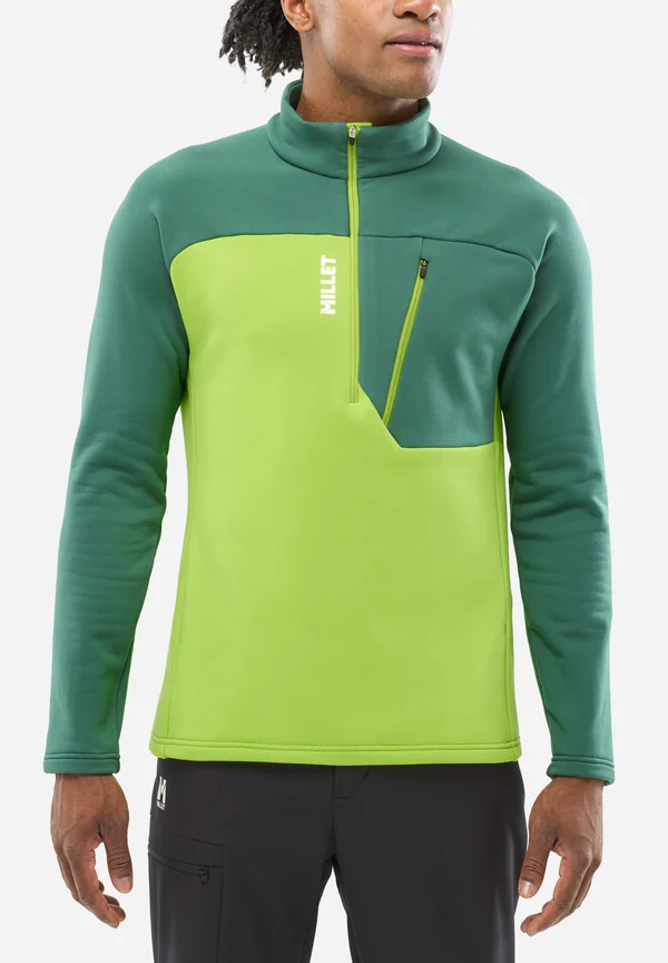 SENECA PO ZIP - Fleece jumper - vert