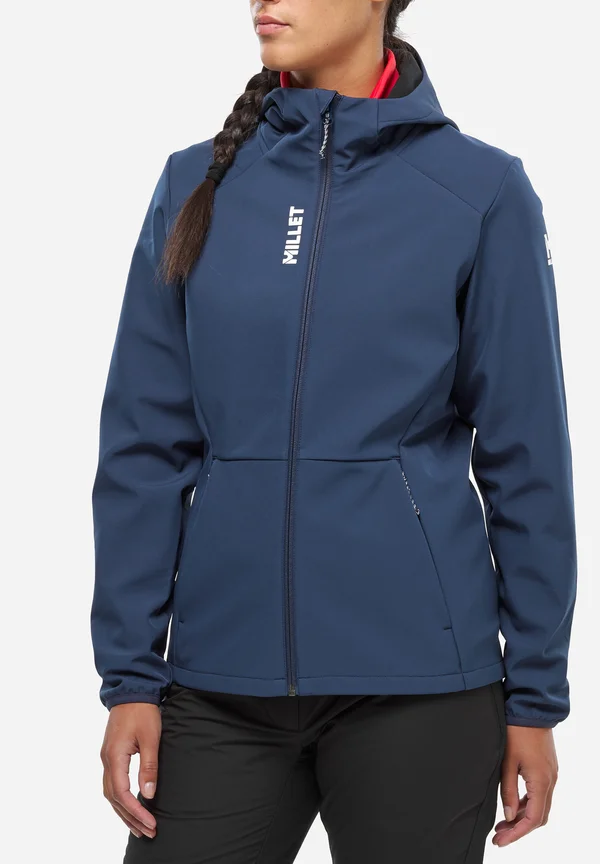 SENECA SHIELD - Soft shell jacket - bleu marine