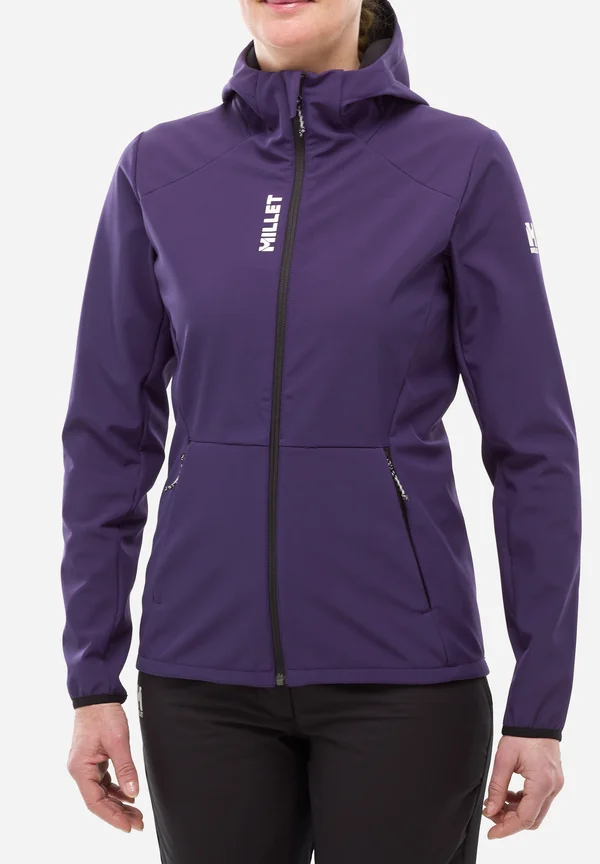 SENECA SHIELD - Soft shell jacket - violet