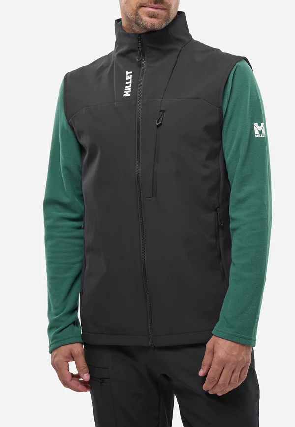 SENECA SHIELD HOMME - Waistcoat - noir