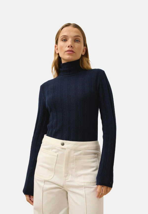 SERELITH TURTLENECK  - Jumper - navy