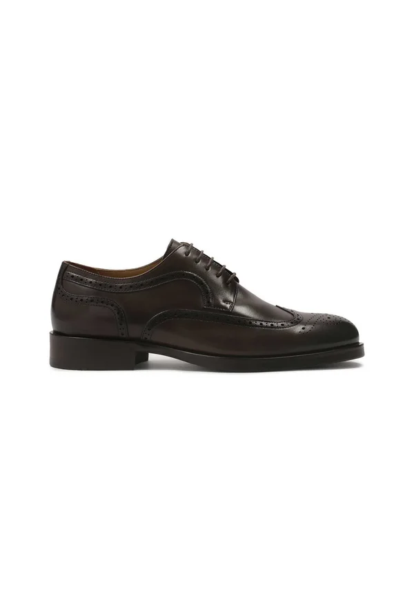 SERGIUSS - Smart lace-ups - brown