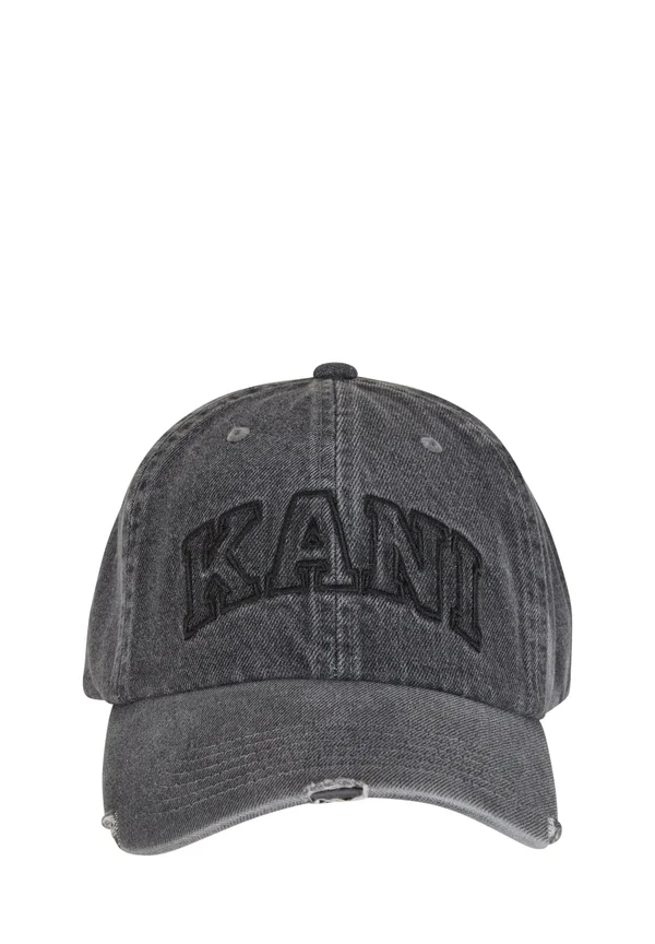SERIF DISTRESS BASEBALL - Cap - grey