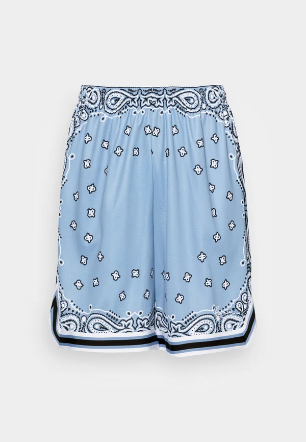 SERIF PAISLEY UNISEX - Shorts - blue