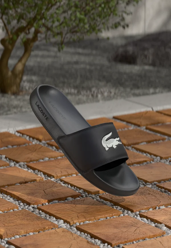 SERVE SLIDE 1251 - Mules - black/white