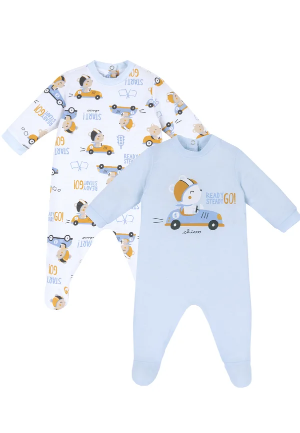 SET 2 PIECES - Sleep suit - light blue