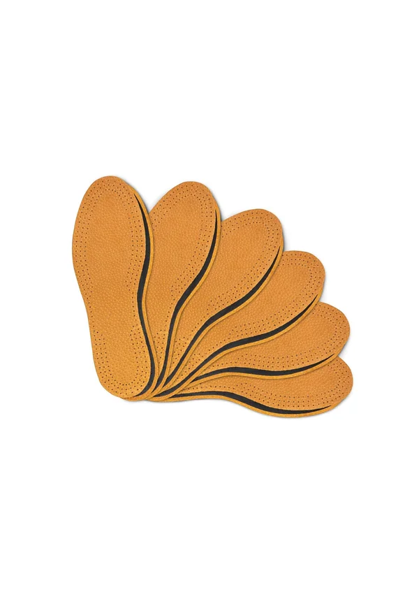 SET 6 PAIR PACK  WITH ACTIVATED UNDERLAYER  REPLACEMENT INSERTS - Insole - beige